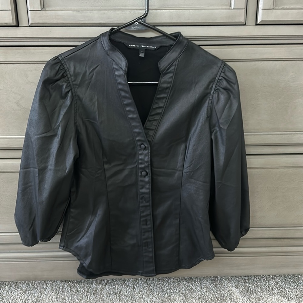 Coated Button Down - image 1